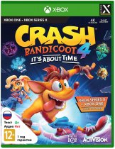 Диск Crash Bandicoot 4: Это Вопрос Времени (Its About Time) [Xbox One]