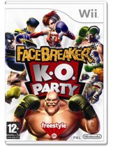 Обложка игры: Facebreaker K.O. Party [WII] - Nintendo Wii