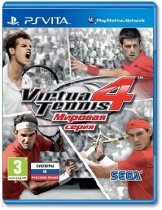 Обложка игры: Virtua Tennis 4: Мировая серия [PS Vita] - PS VITA