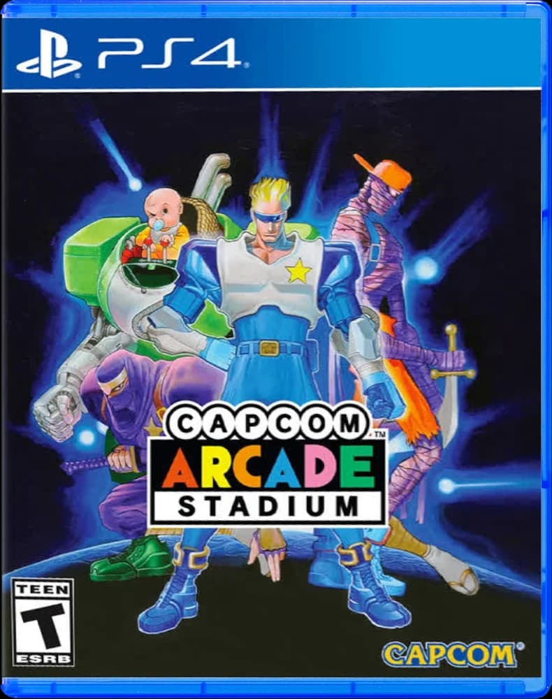 Capcom Arcade Stadium Vol. 1 (Limited Run #591) Captain Commando Cover [PS4]