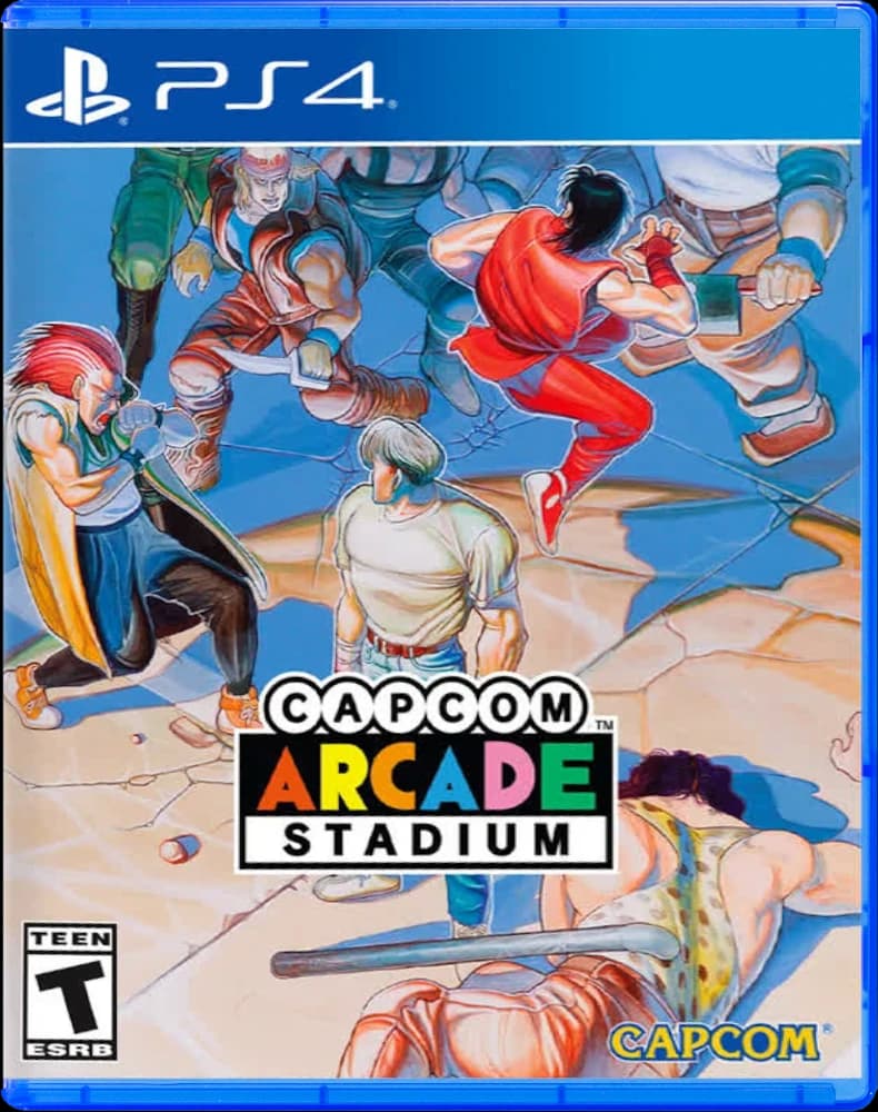 Capcom Arcade Stadium Vol. 1 (Limited Run #591) Final Fight Cover [PS4]