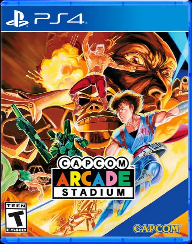 Capcom Arcade Stadium Vol. 1 (Limited Run #591) Strider Cover [PS4]