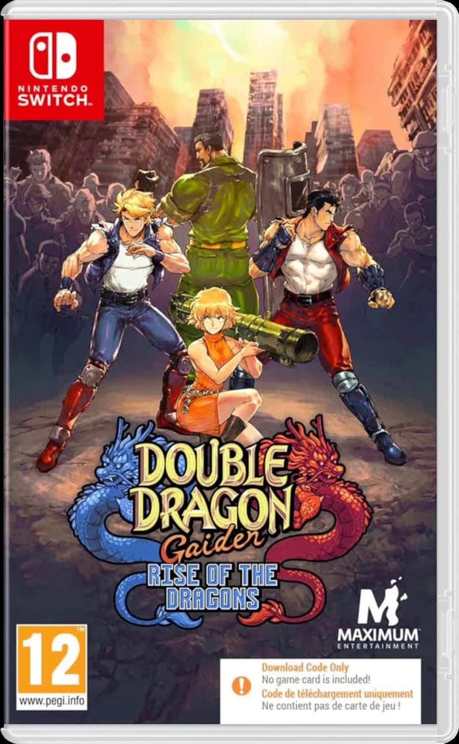 Double Dragon Gaiden: Rise of the Dragons (код загрузки) [NSwitch]