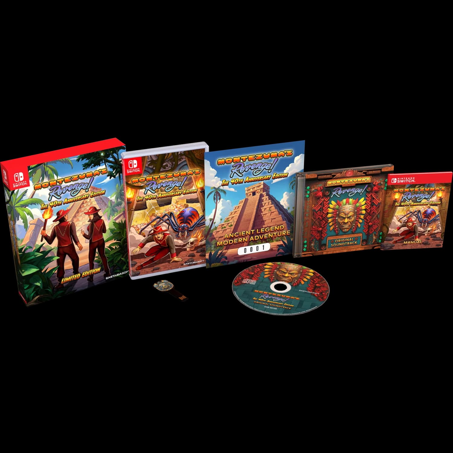 Montezuma's Revenge - The 40th Anniversary Edition Limited Edition [NSwitch]