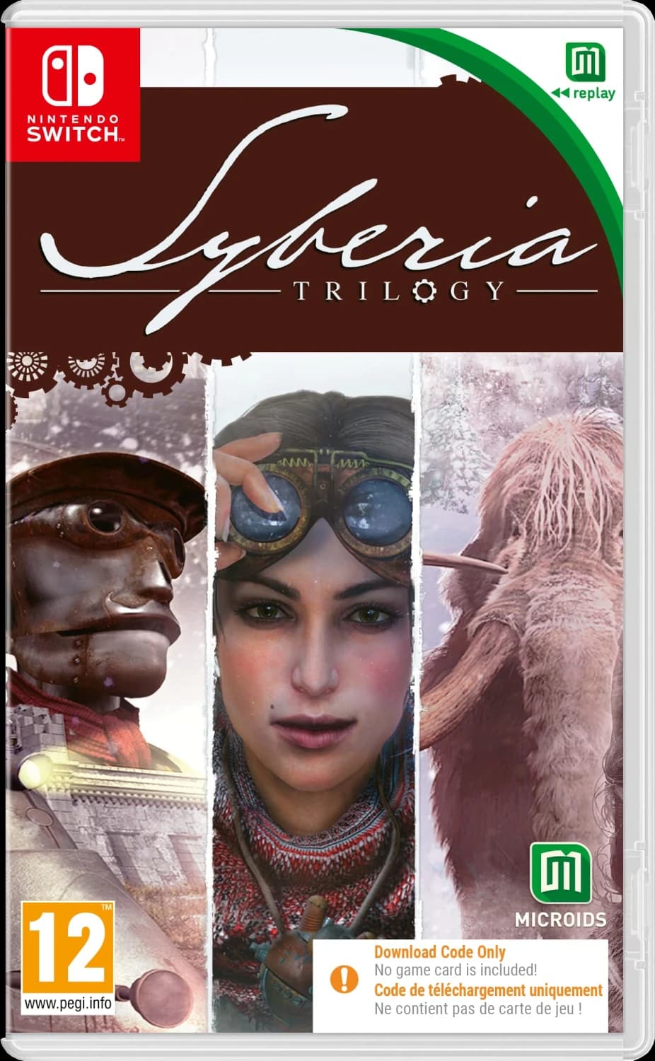 Syberia Trilogy (код загрузки) [NSwitch]