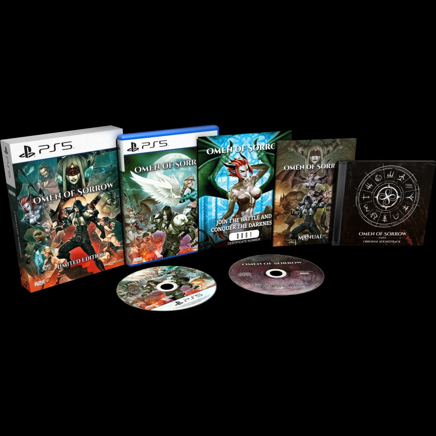 Omen of Sorrow Limited Edition (ASIA) [PS5]