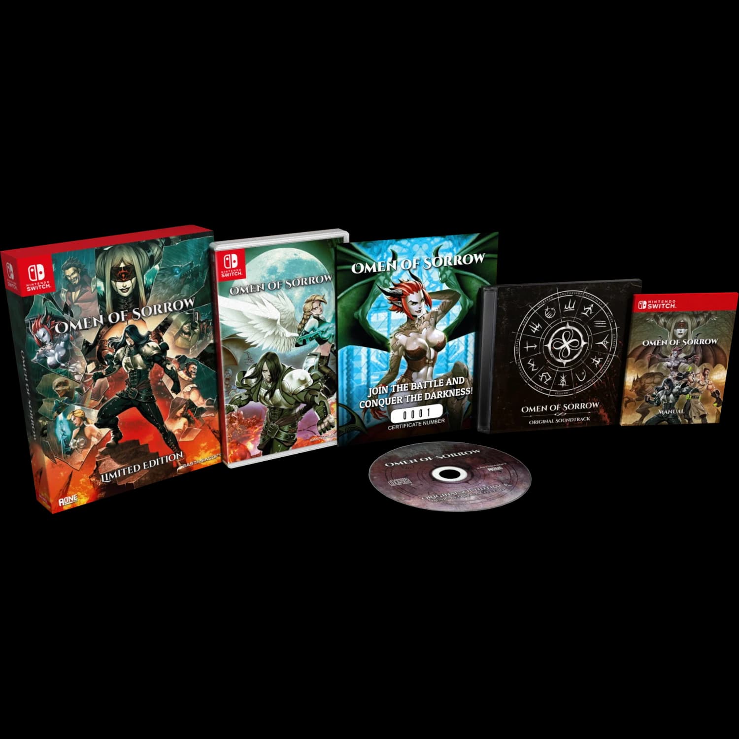 Omen of Sorrow Limited Edition (ASIA) [NSwitch]