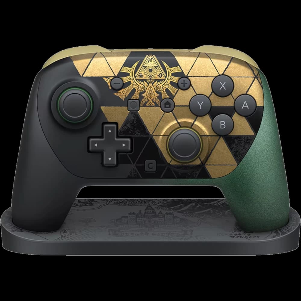 Nintendo Switch 2 Pro Controller + display stand - The Legend of Zelda - 40th Anniversary Edition [Switch 2]