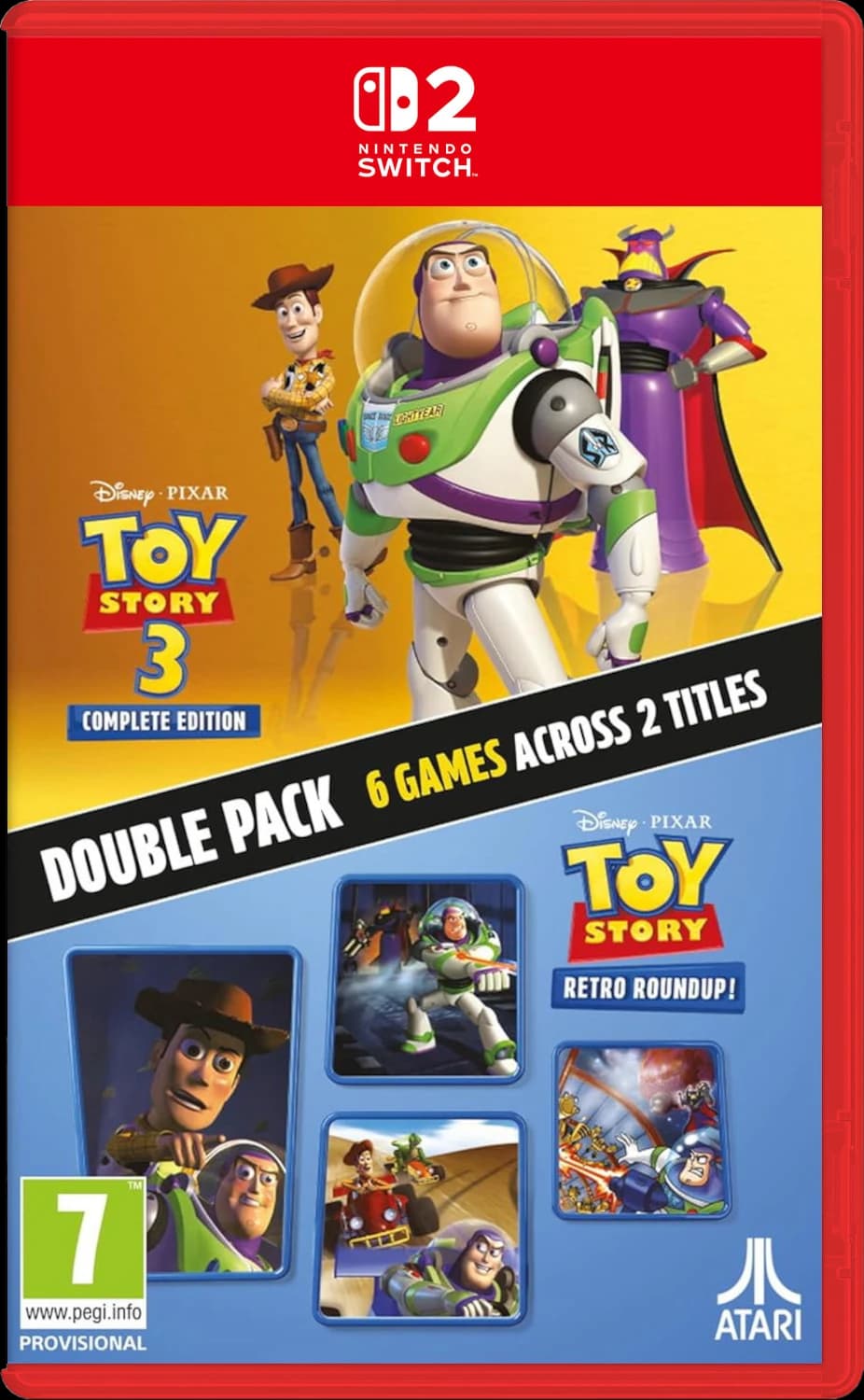 Toy Story: Retro Roundup! + Toy Story 3 Complete Edition Double Pack [Switch 2]