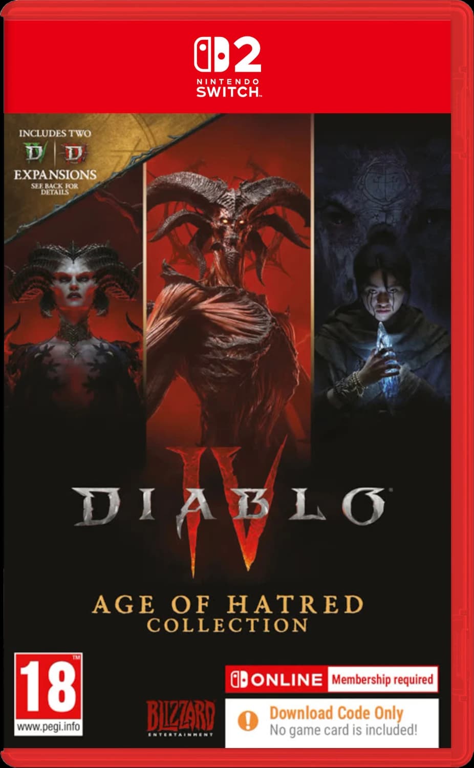Diablo IV Age of Hatred Collection (код загрузки) [Switch 2]
