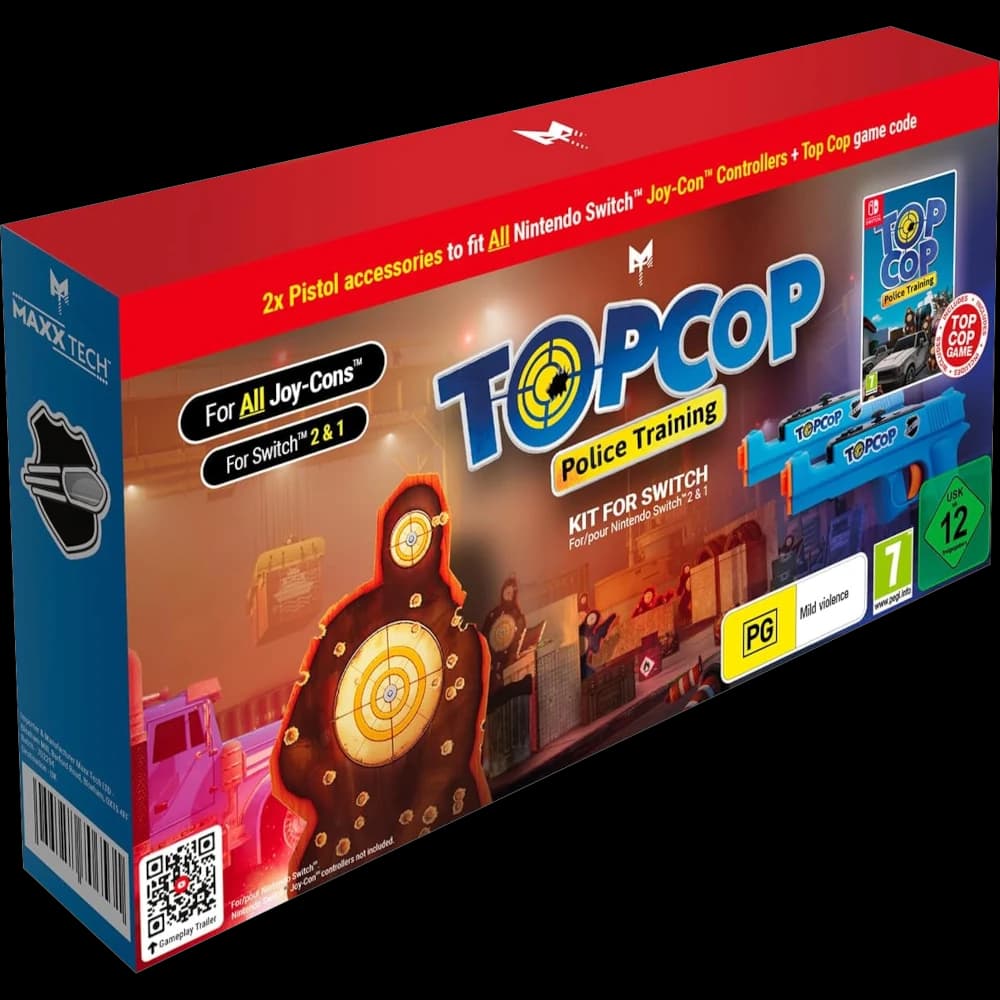 Top Cop: Police Training Game and Gun Kit [NSwitch]