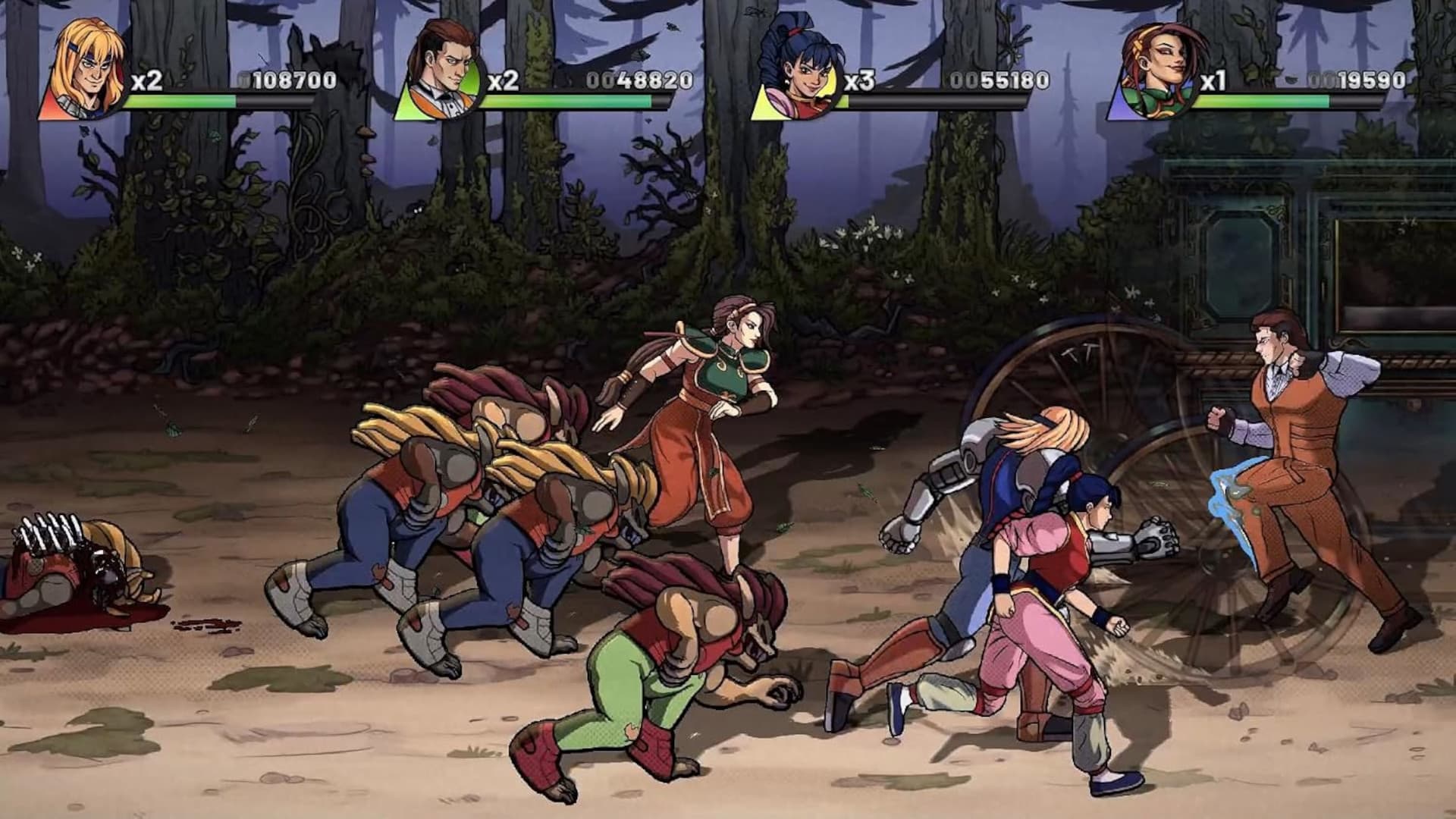 Night Slashers Remake (JP) [NSwitch]