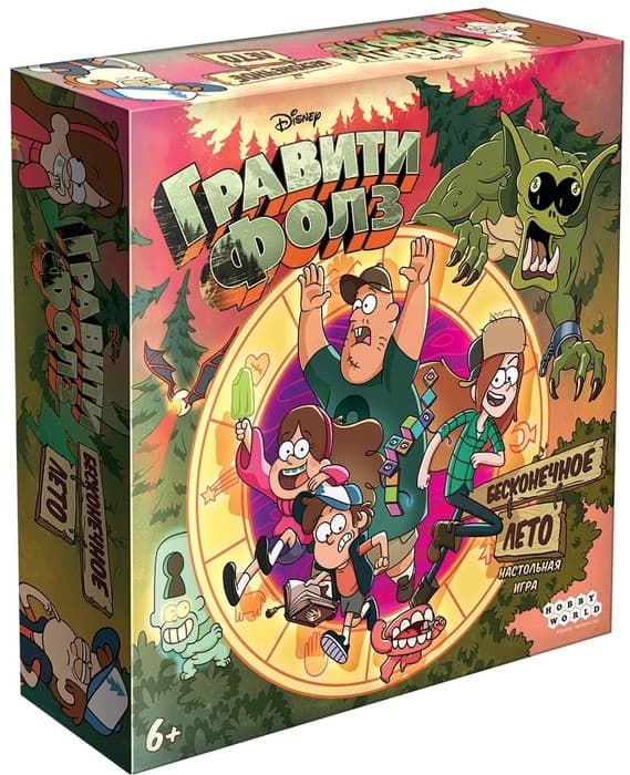 Настольная игра Гравити Фолз: Бесконечное лето