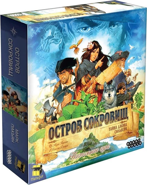 Настольная игра Остров сокровищ: Тайна Джона Сильвера