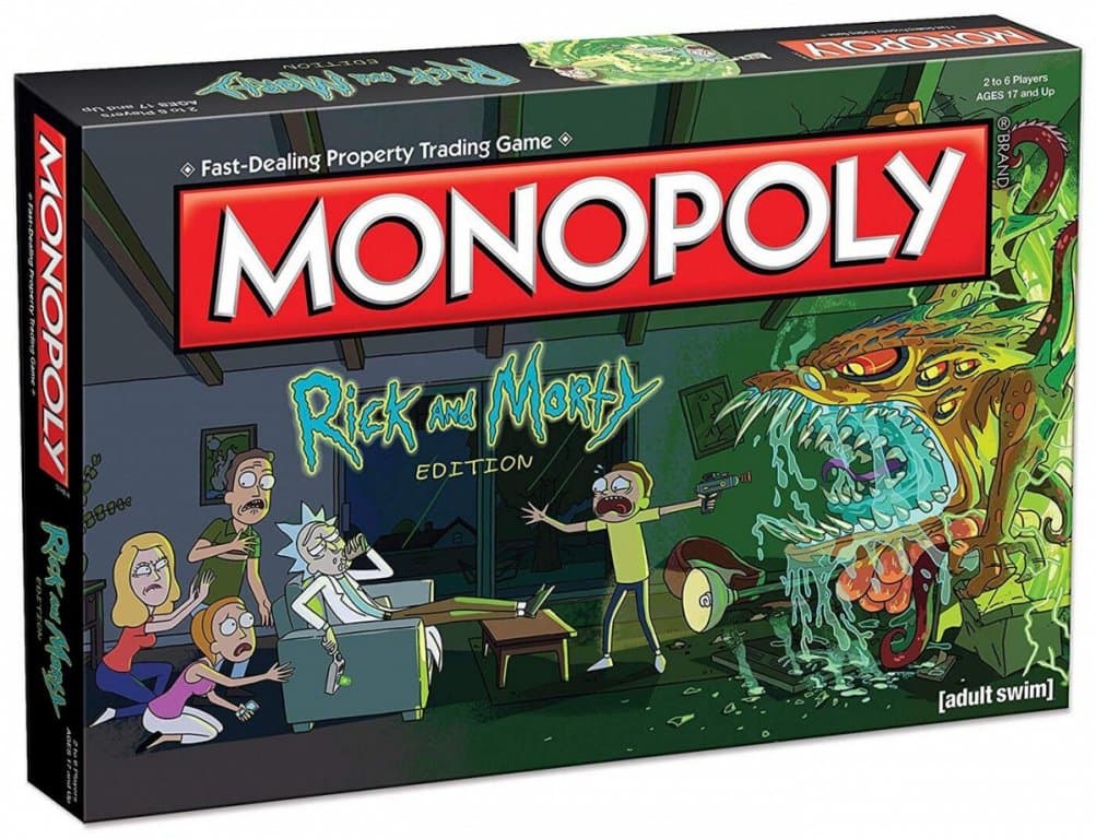 Настольная игра Монополия. Рик и Морти
