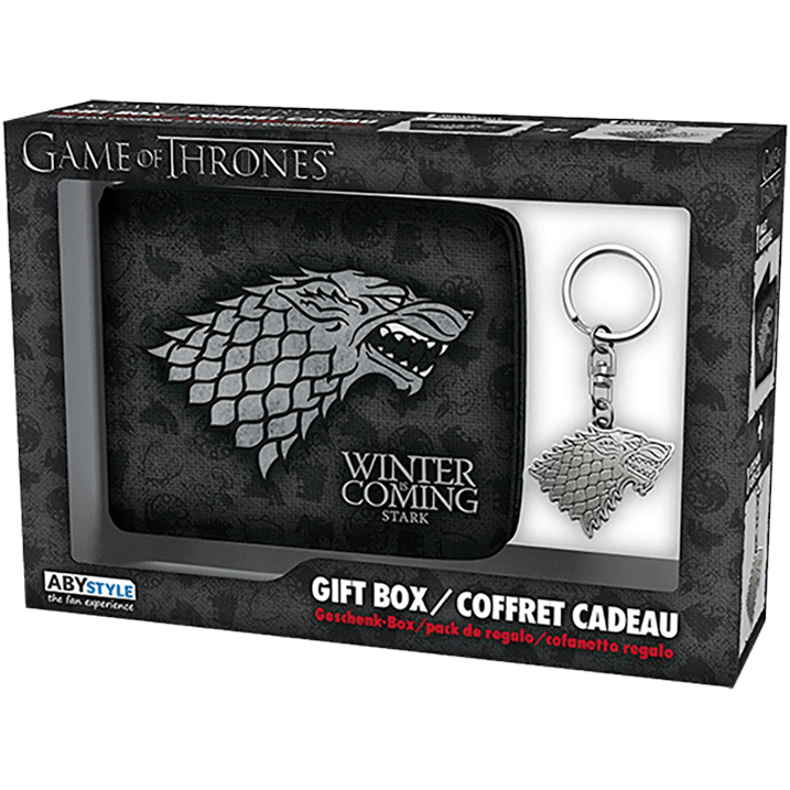 Набор ABYstyle: Game of Thrones: Stark (Кошелек + Брелок)