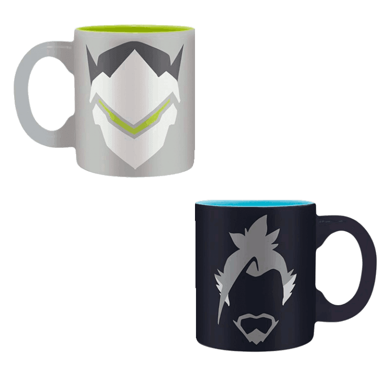 Кружки ABYstyle: Overwatch: Hanzo & Genji (набор 2 шт.)
