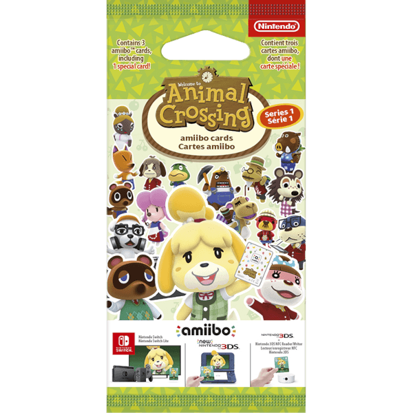 Amiibo Карты (коллекция Animal Crossing) — выпуск 1