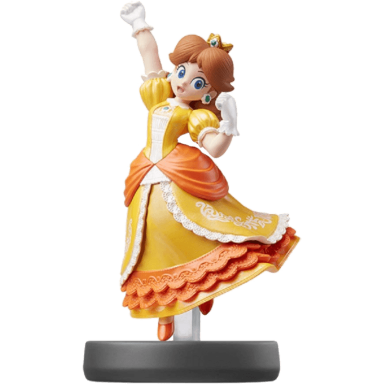 Amiibo No.71 Дейзи (Daisy) (Super Smash Bros)