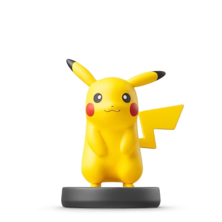 Amiibo No.10 Пикачу (Pikachu) (Super Smash Bros)