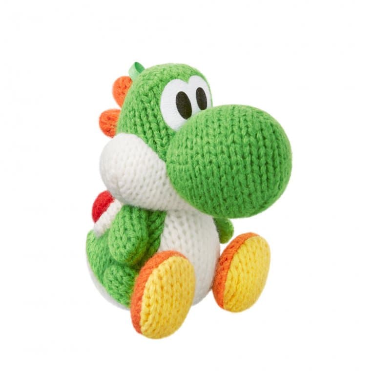 Amiibo Зеленый Вязаный Йоши (Green Yarn Yoshi) (Yoshi's Woolly World)