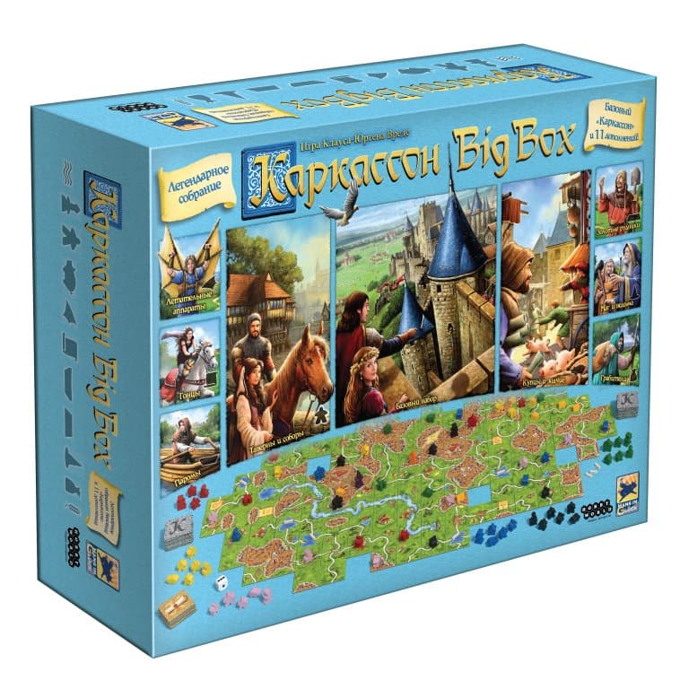 Настольная игра Каркассон: Big Box