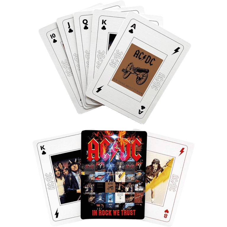 Карты игральные AC/DC In Rock We Trust