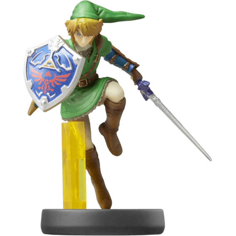 Amiibo No.5 Линк (Link) (Super Smash Bros) (Б/У)