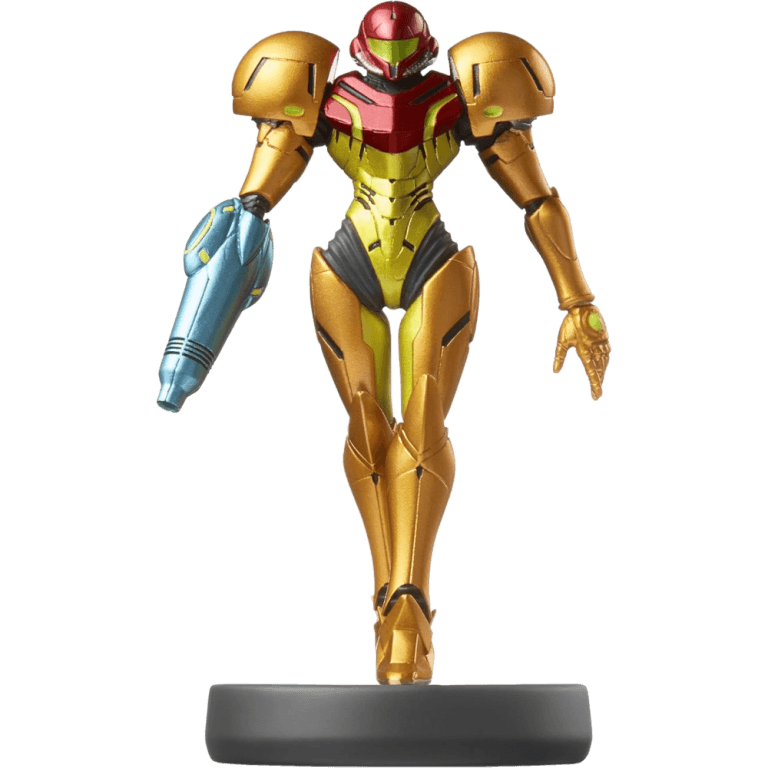 Amiibo No.7 Самус (Samus) (Super Smash Bros)