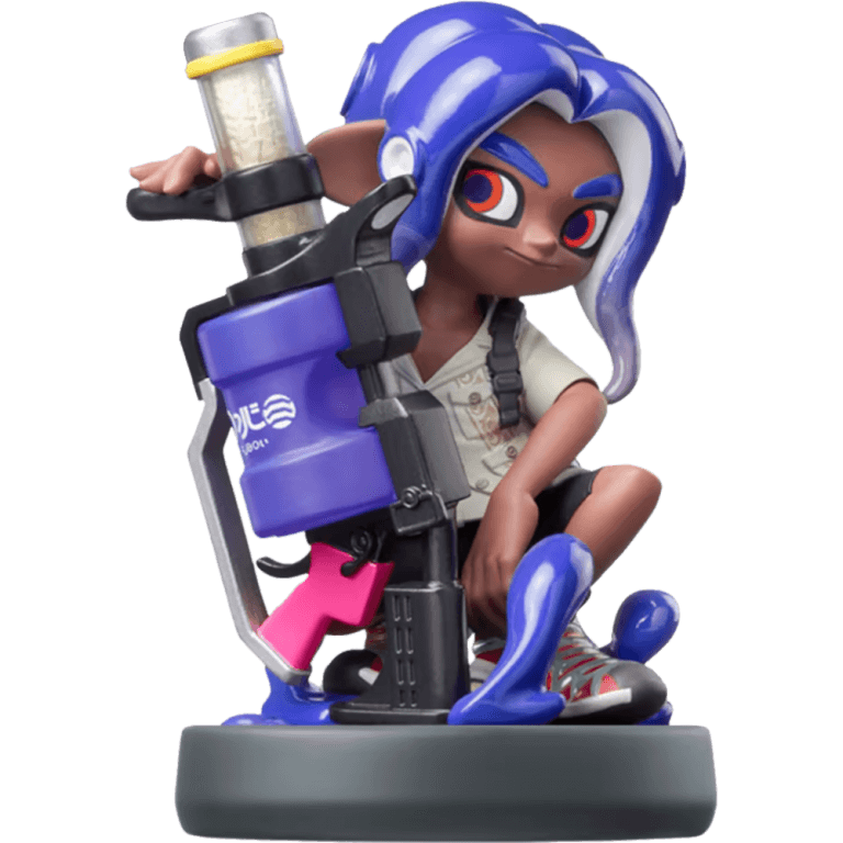 Amiibo Октолинг синий (Octoling Blue) (Splatoon) (JP)