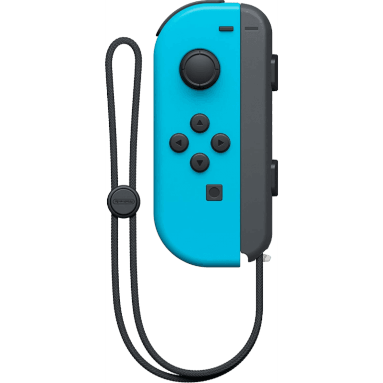 Контроллер Joy-Con левый (неоновый синий) (Neon Blue) (Б/У)