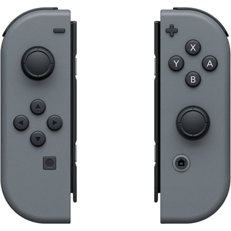 Joy-Con Pair (Grey) (без ремешков) (Б/У)