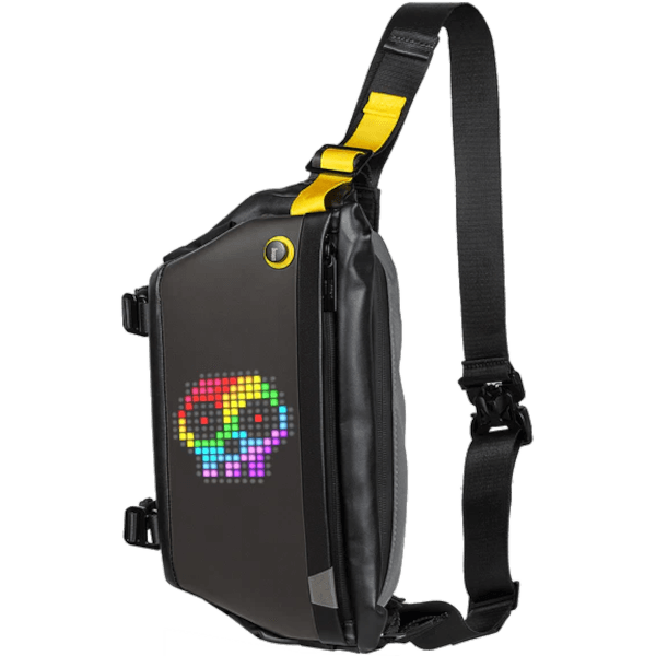 Поясная сумка с пиксельным LED-экраном Divoom Pixoo Slingbag