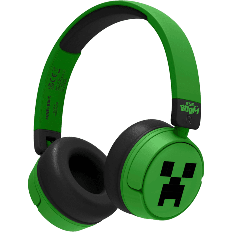 Беспроводная детская гарнитура Minecraft: Creeper
