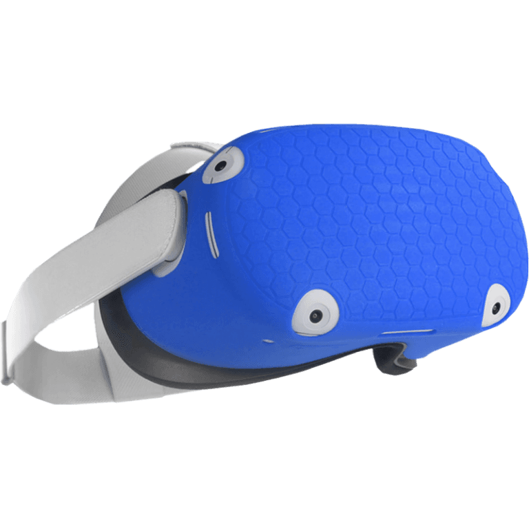 Чехол защитный силиконовый для Oculus Quest 2, синий