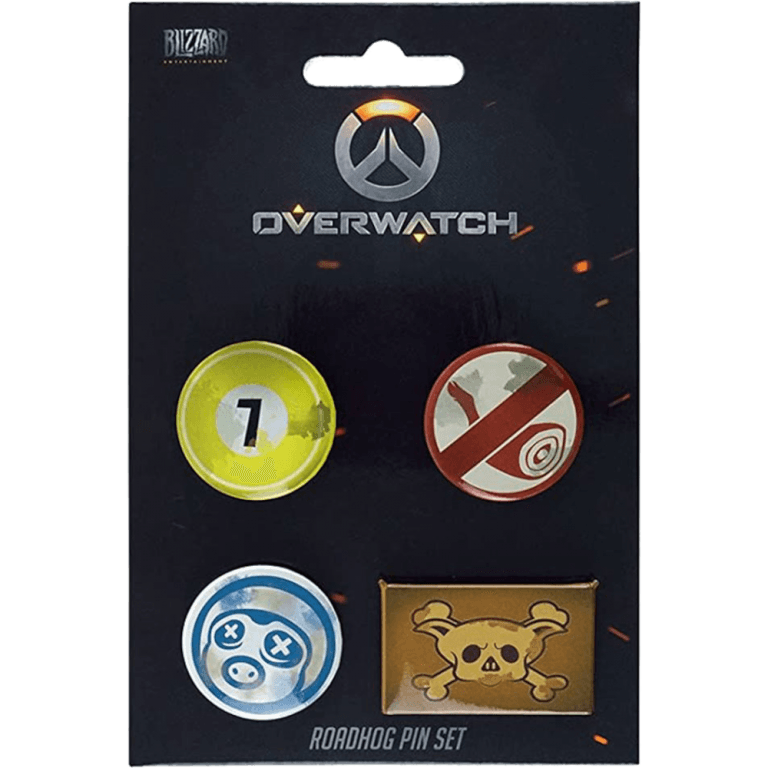 Набор значков Overwatch - Roadhog Pin Set