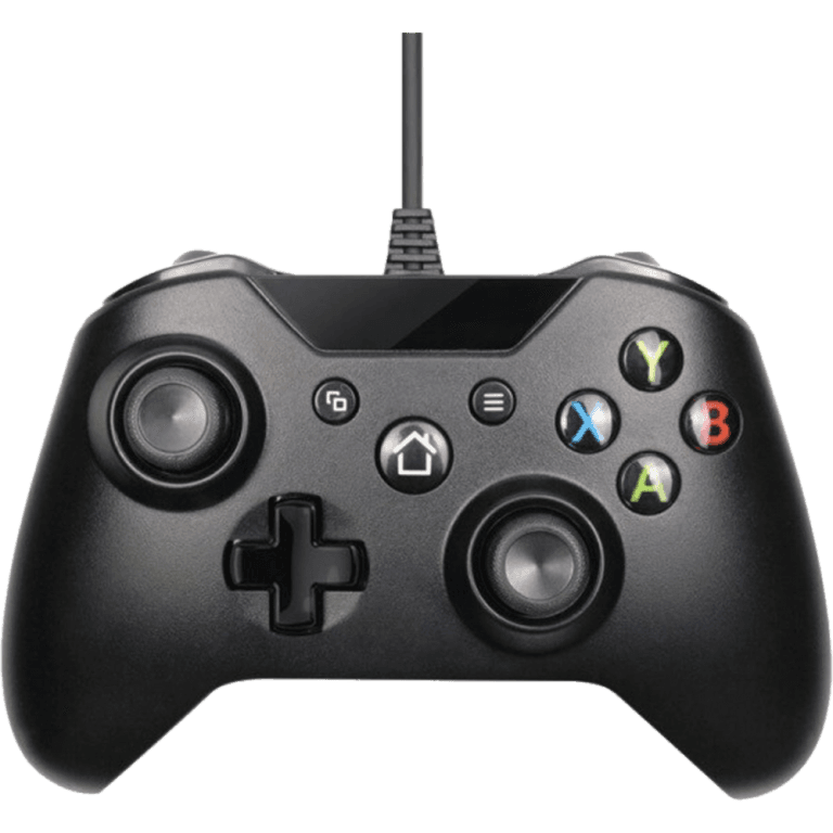 Джойстик проводной для PS3\PC Controller N-1, black