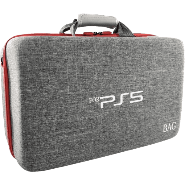 Сумка для консоли и геймпадов PS5 Dead Skull Gray