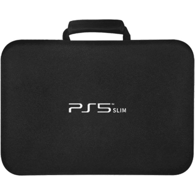 Сумка для консоли и геймпадов PS5 Slim, black