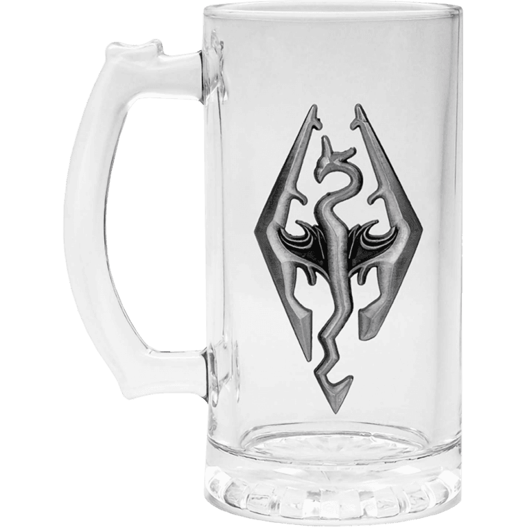 Кружка стеклянная Skyrim: Imperial Symbol