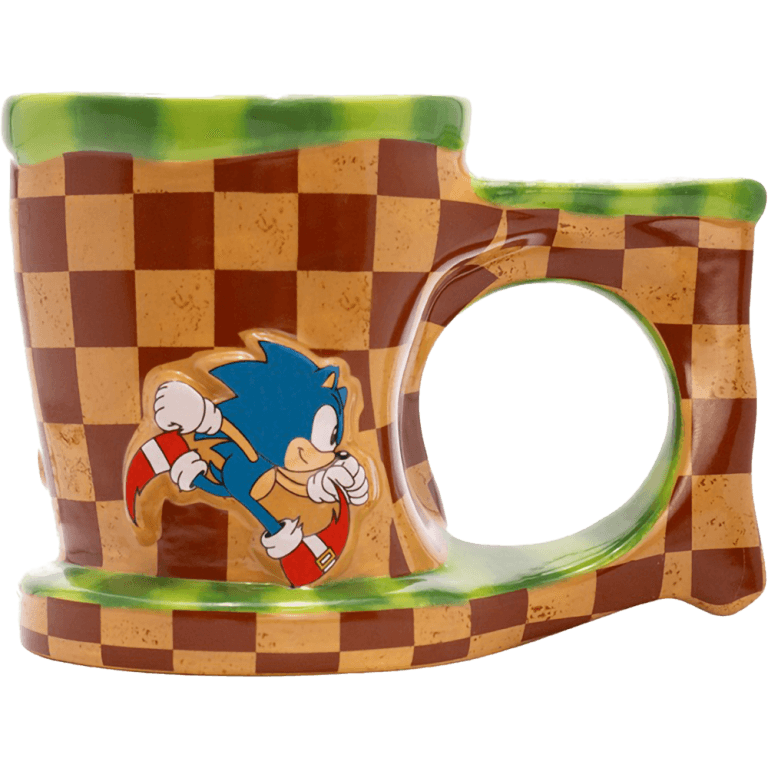Кружка фигурная Sonic: Sonic Run