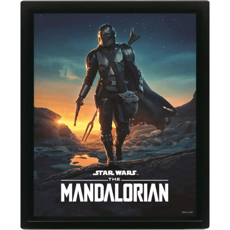 Постер лентикулярный Star Wars: The Mandalorian (Nightfall)