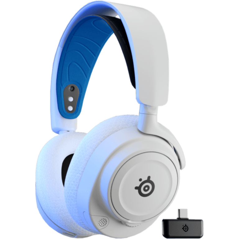 Беспроводная игровая гарнитура SteelSeries Arctis Nova 7P White