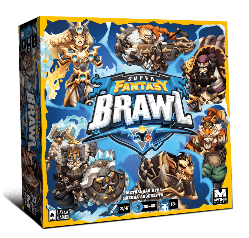 Настольная игра Super Fantasy Brawl (Схватка в стиле фэнтези)