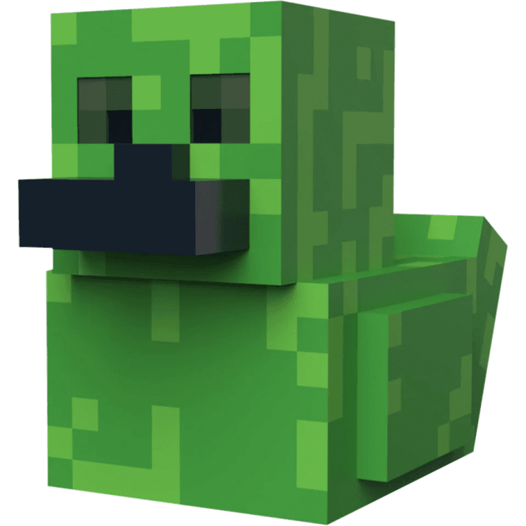 Фигурка утка TUBBZ Minecraft: Creeper