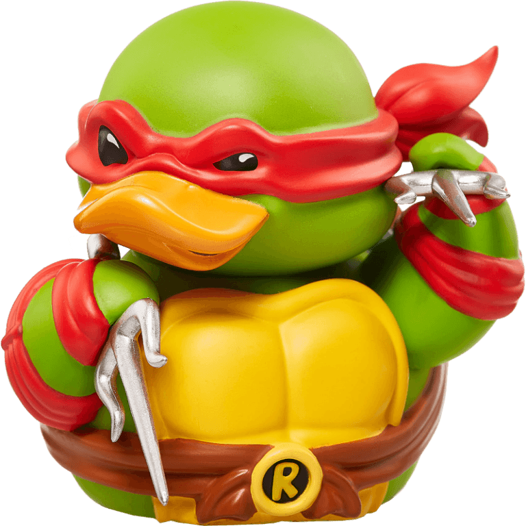 Фигурка утка TUBBZ TMNT: Raphael (box)