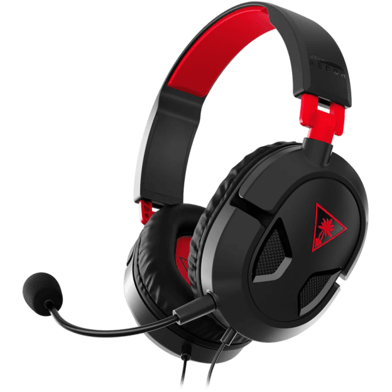 Проводная игровая гарнитура Turtle Beach Recon 50, black/red