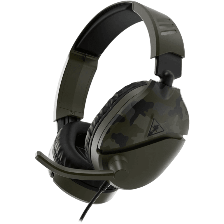 Проводная игровая гарнитура Turtle Beach Recon 70, green camo
