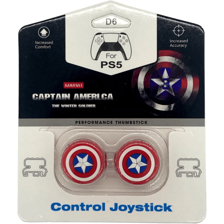 Накладки на стики CQC - Marvel: Captain America [PS]