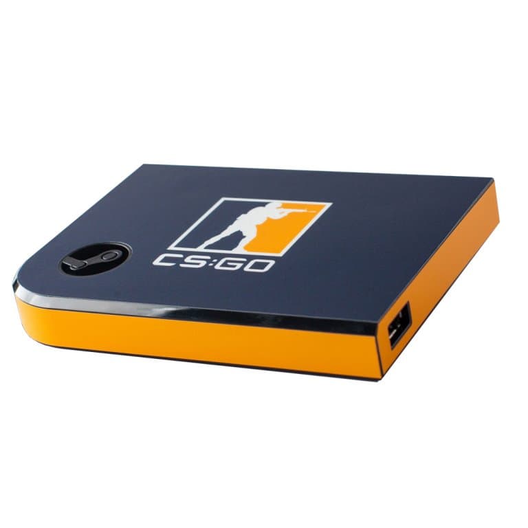Комплект пластиковых накладок CSGO Blue/Orange для Steam Link